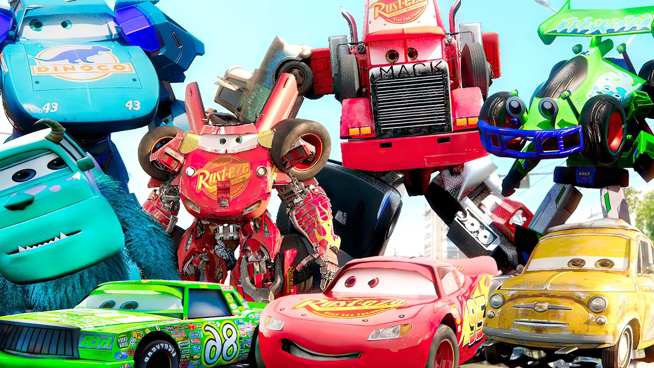 Lightning McQueen in Real Life Disney pixar Cars Drift STORM