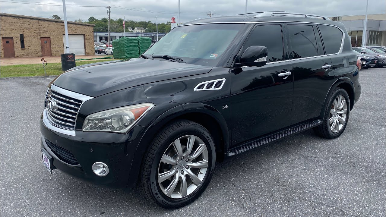 2014 INFINITI QX80 Base VIDEO REVIEW | Steven Toyota | 540-434-1400