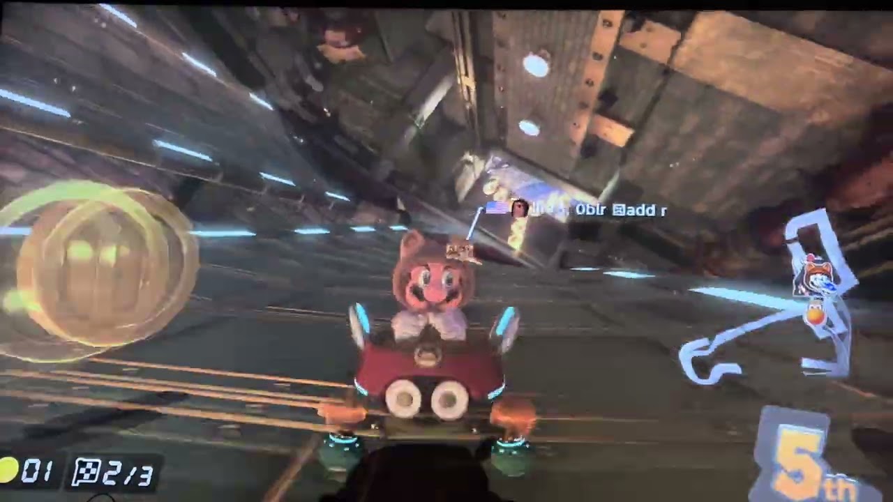 Playing MK8DX with 2 hackers!