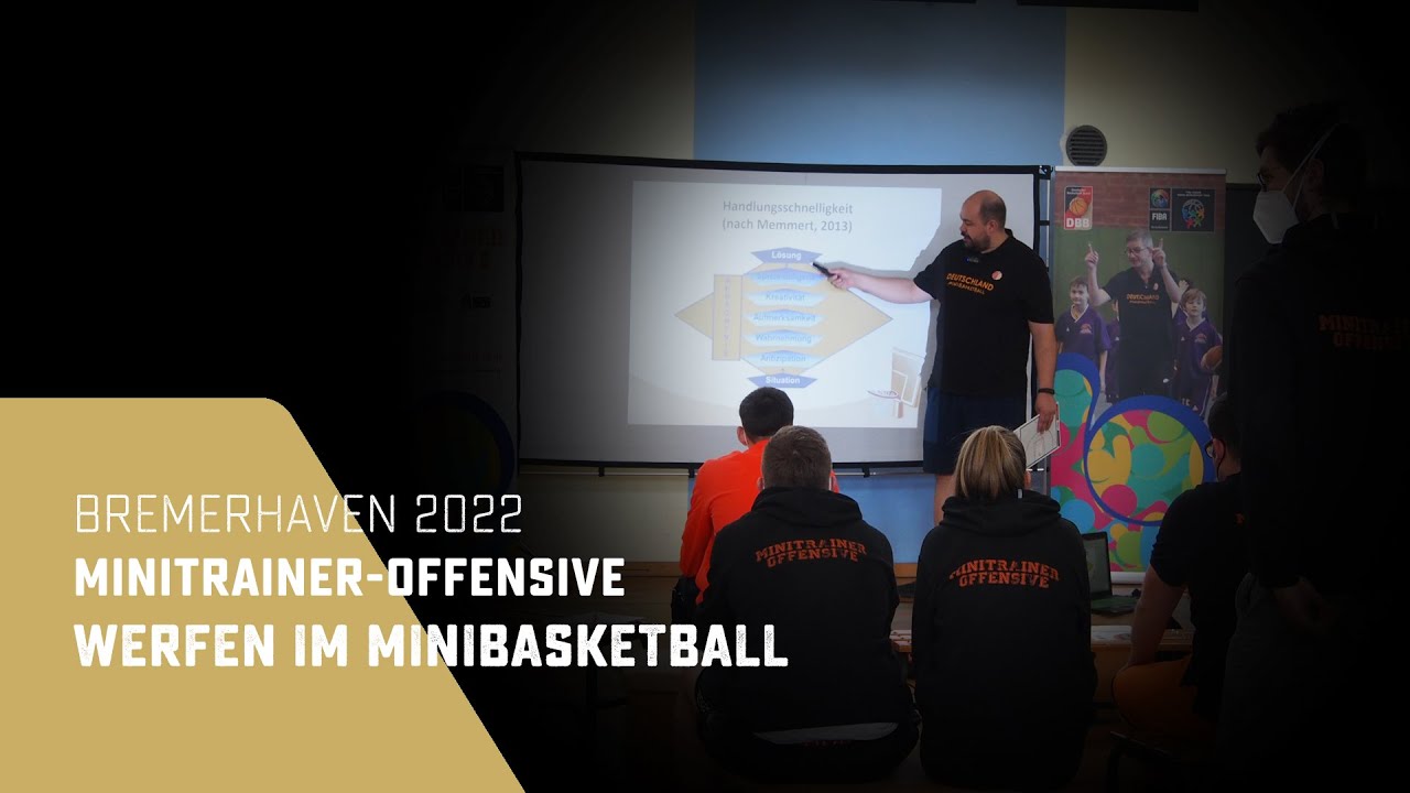 Marius Huth - Werfen im Minibasketball (Bremerhaven 2022)