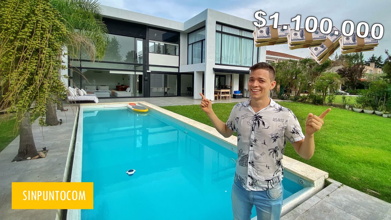 Así son LAS CASAS MILLONARIAS de NORDELTA en ARGENTINA 💸🇦🇷