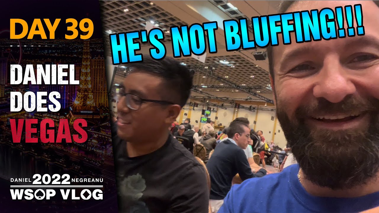 Он не блефует!!! Плюс драма с бензопилой - Видеоблог о покере WSOP 2022, день 39