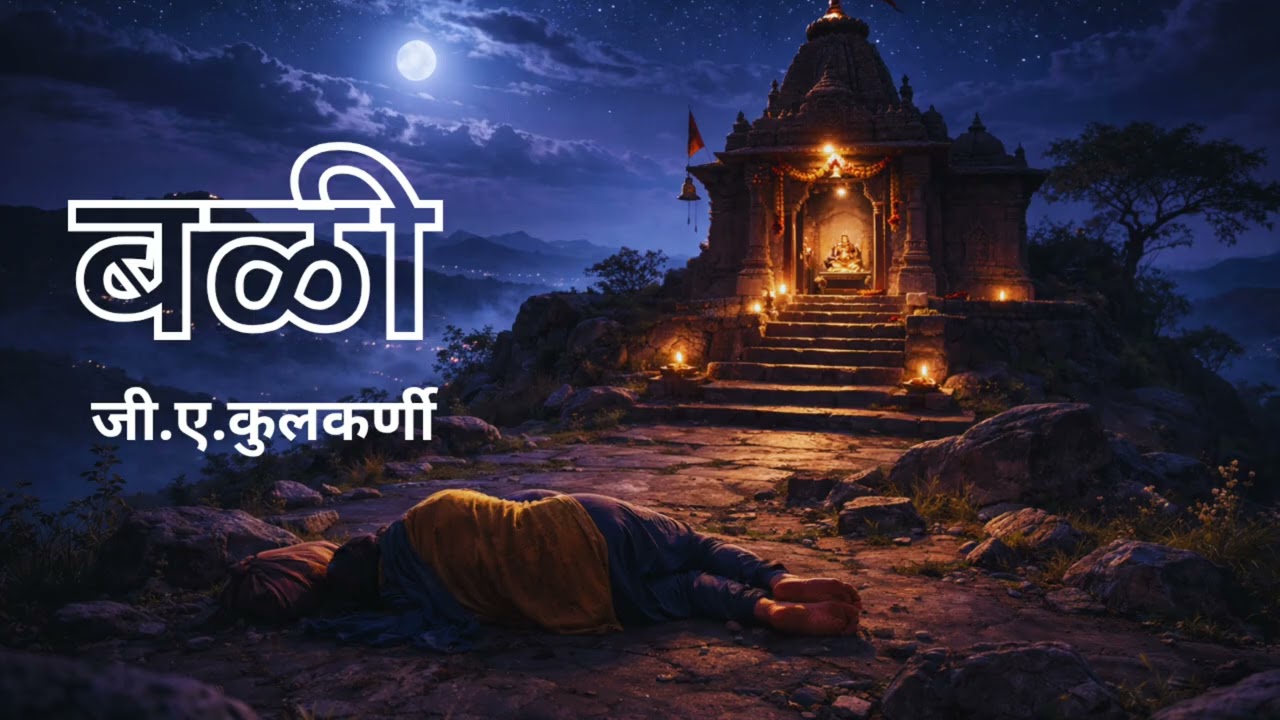 मराठी कथा | जी.ए.कुलकर्णी | बळी | कथावाचन | #marathikathavachan  #gakulkarni