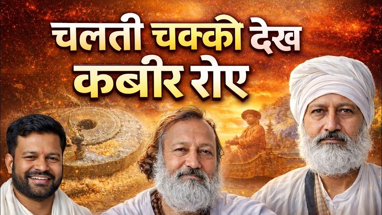 चलती चक्की देखकर दिया कबीरा राय कैसे बतलाया#गुलशन संत कबीर चैनल के माध्यम से सुनिए संत की पुकार