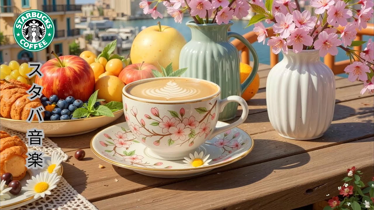 【広告なし】【スタバbgm】1月のベスト曲を聴きながらコーヒーを楽しみましょう ☕ 淹れたてのコーヒーは心を落ち着かせる香りがあり、集中力を維持するのに役立ちます ☕ スターバックスBGM