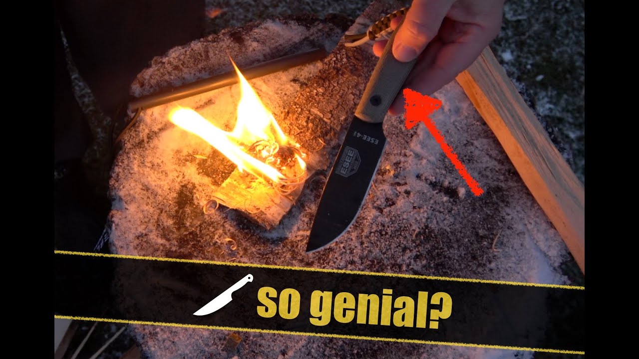 ESEE 4 Modified Handle - so genial!? | Survival Messer
