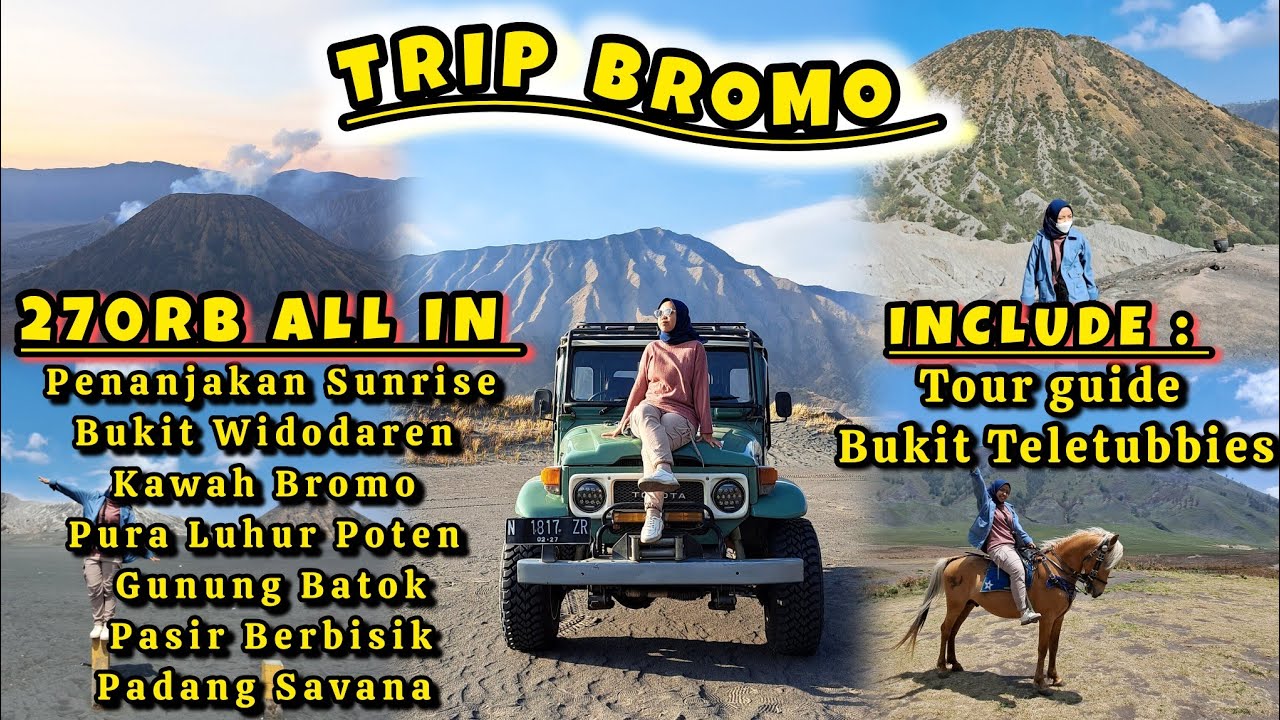 OPEN TRIP BROMO DARI MALANG