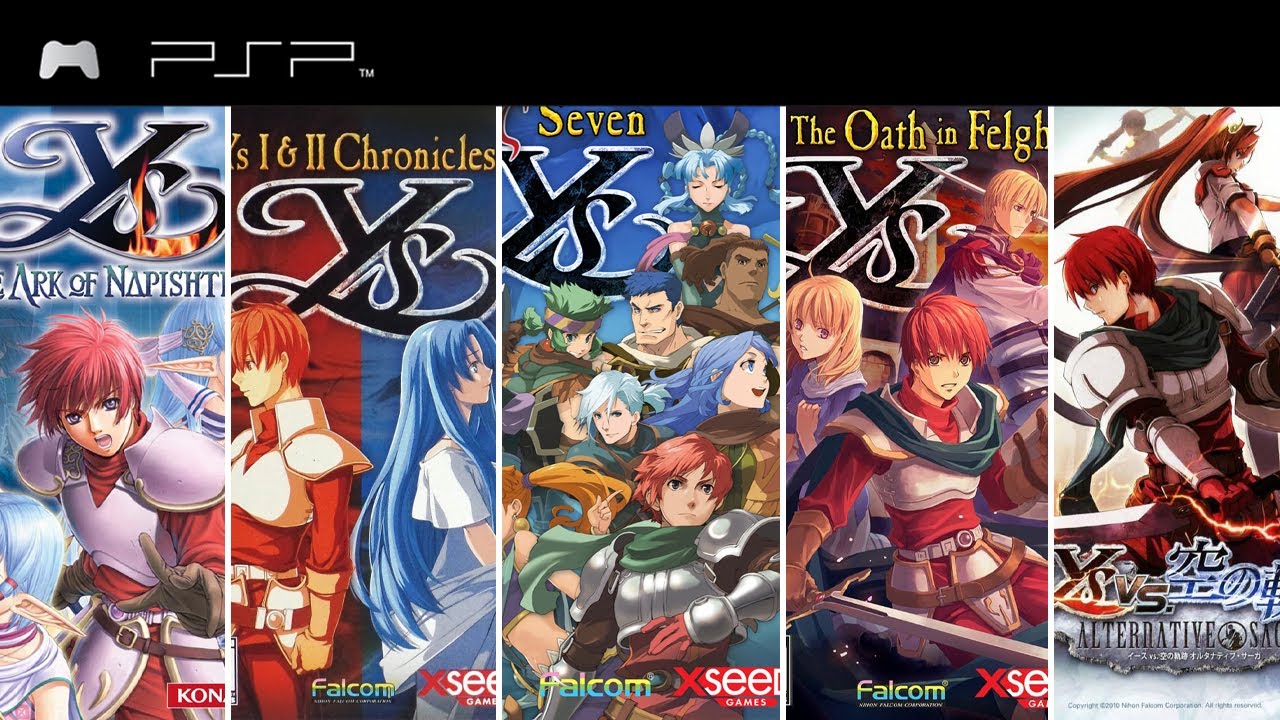 Ys Games for PSP