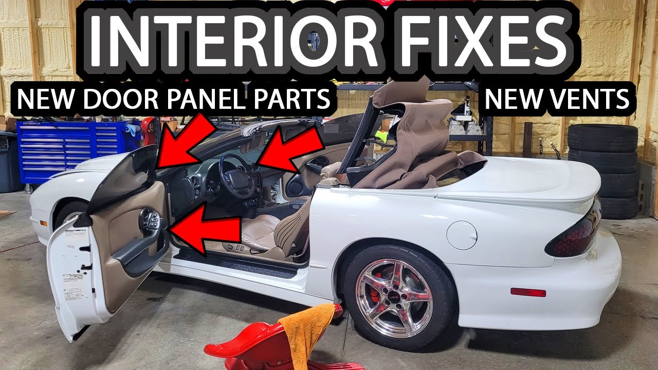 Fixing some Interior Parts on the WS6 Trans Am Convertible (Is It Selling Too?)