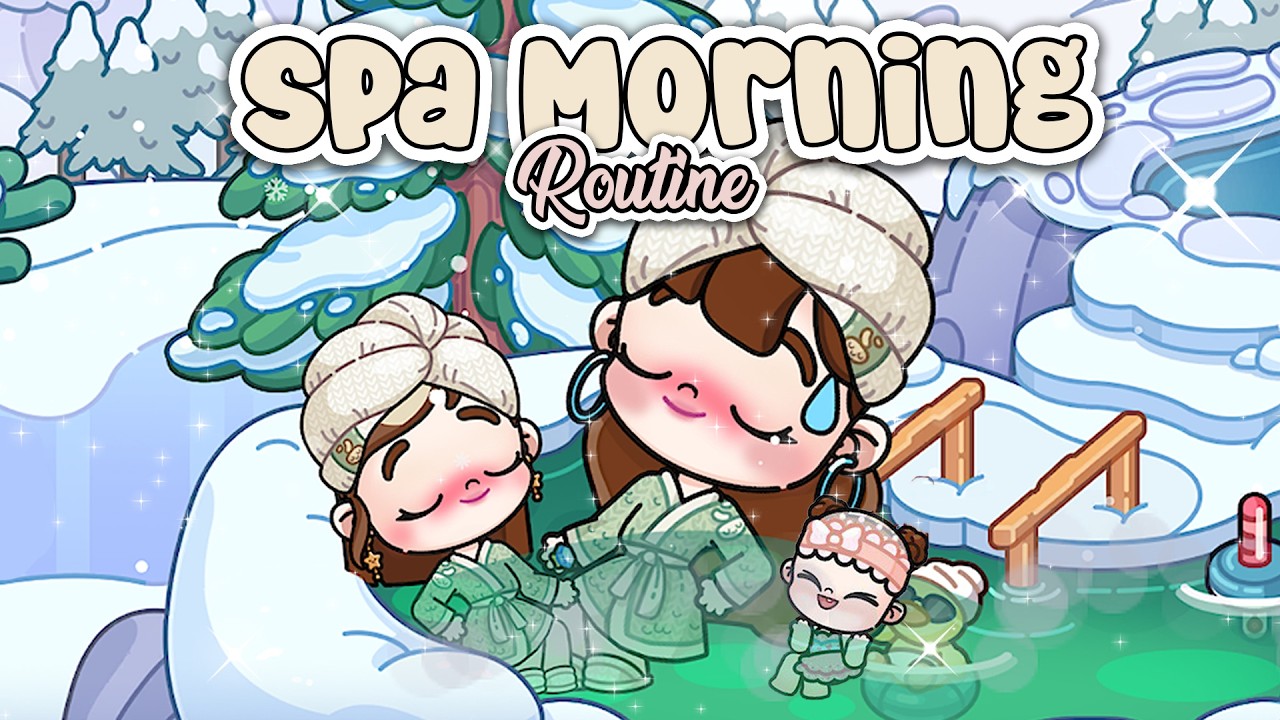 Spa Morning Routine of a Single Mom ❤️ 💆‍♀️ | Avatar World