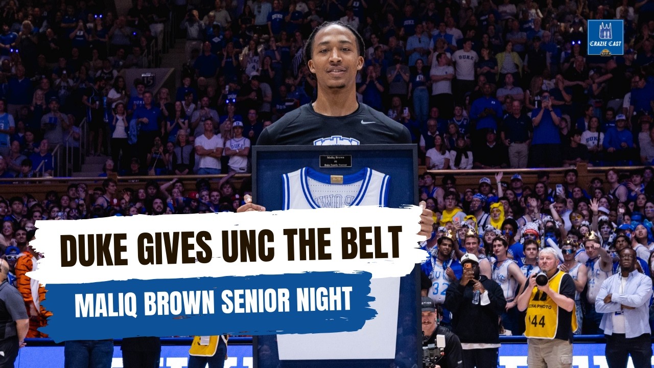 Duke BELTS UNC in Round 2 Recap, LIVE from Cameron Indoor Stadium | Crazie Cast
