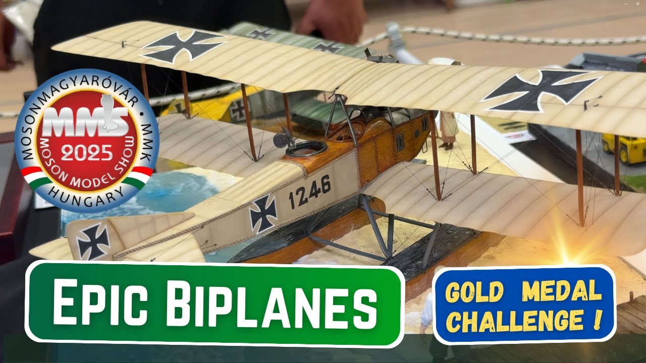 Biplane Madness at Mosonshow 2025 🛩️ | Rigging, Gold Medals & Pure Craftsmanship