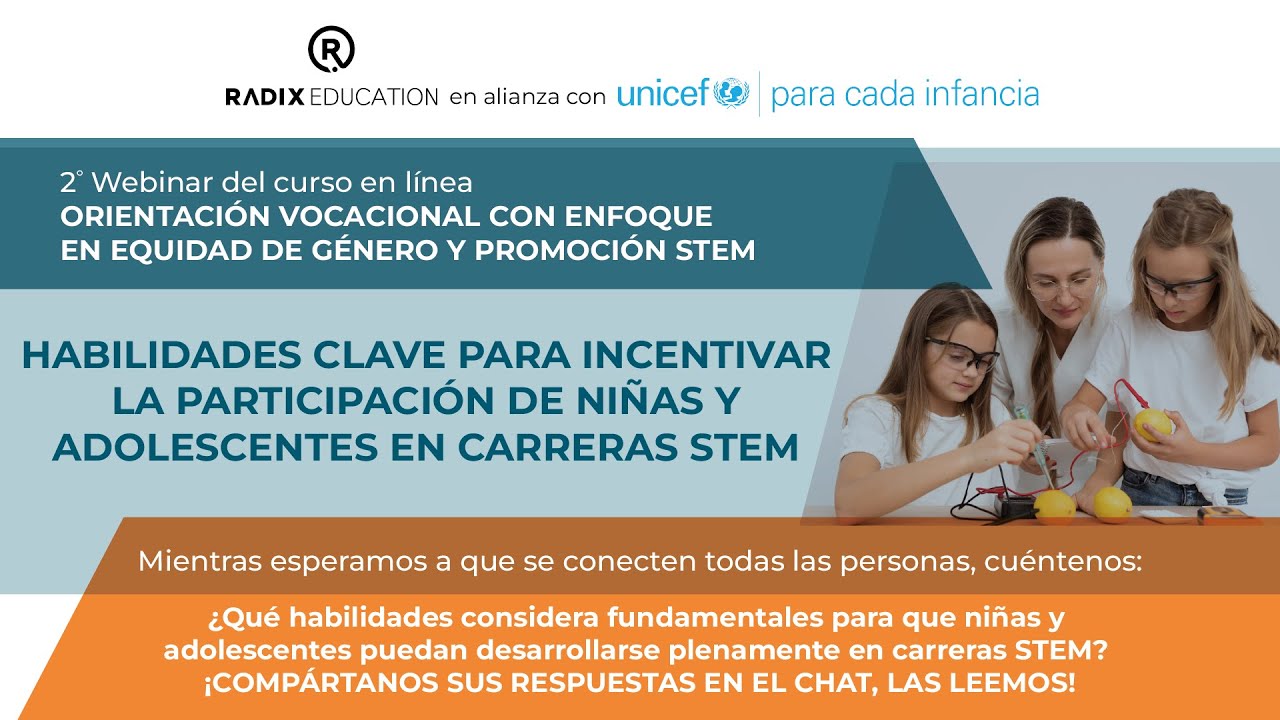 Webinar 2 | Mentalidad de crecimiento y autoconfianza en STEM