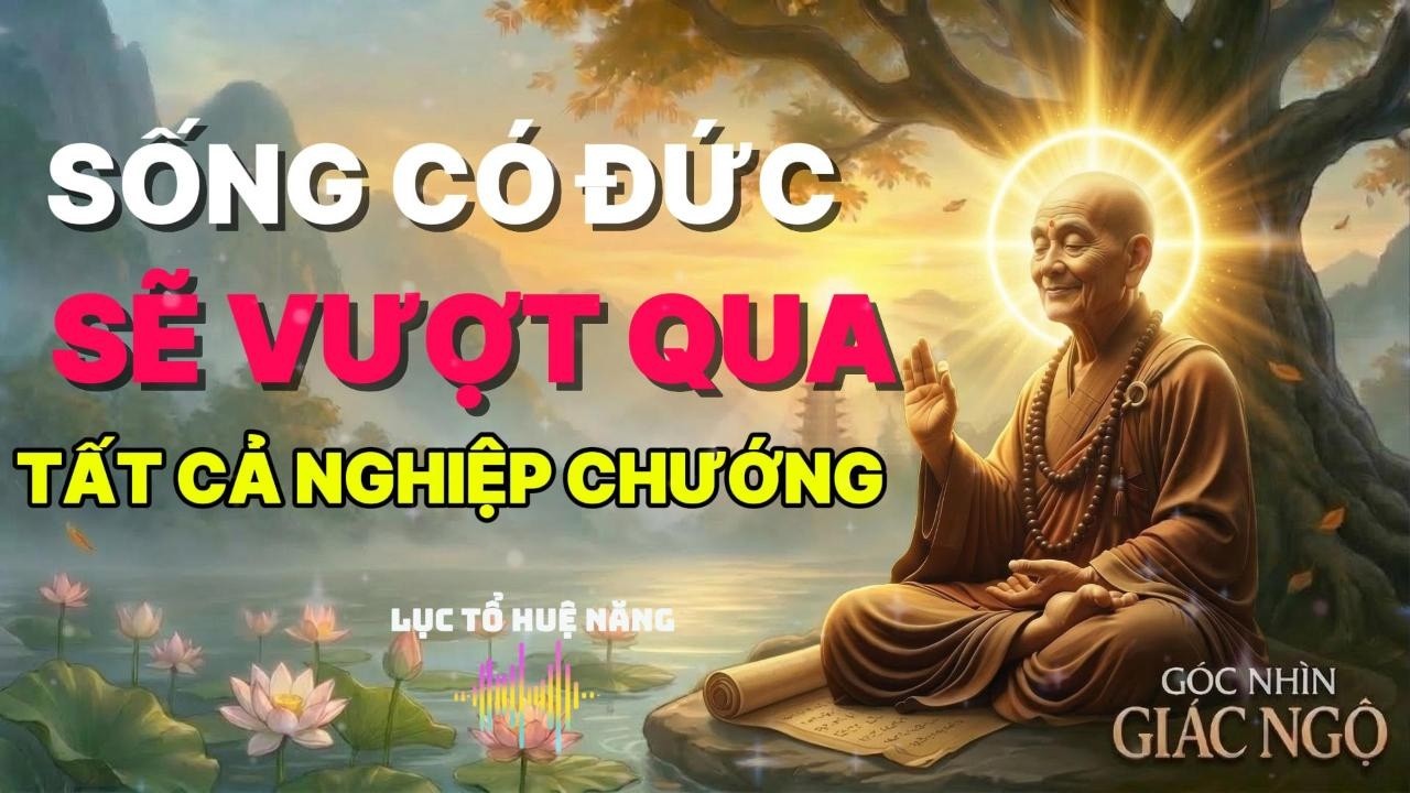 LỤC TỔ HUỆ NĂNG -  Sống Có Đức Sẽ Vượt Qua Mọi Khó Khăn và Nghiệp Chướng trong đời sống.