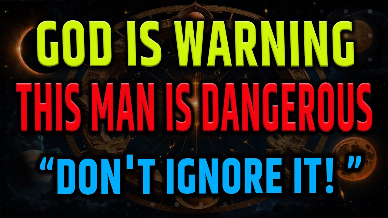 ⚠️ Chosen Ones, This Warning Is Clear — There’s a Man Around You That God Is Concerned About