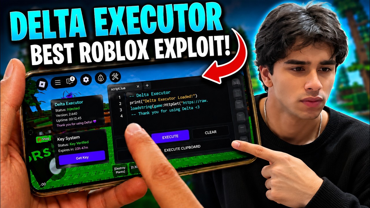 Delta Executor Mobile 😱 Best Roblox Executor Mobile for iOS & Android (2026)
