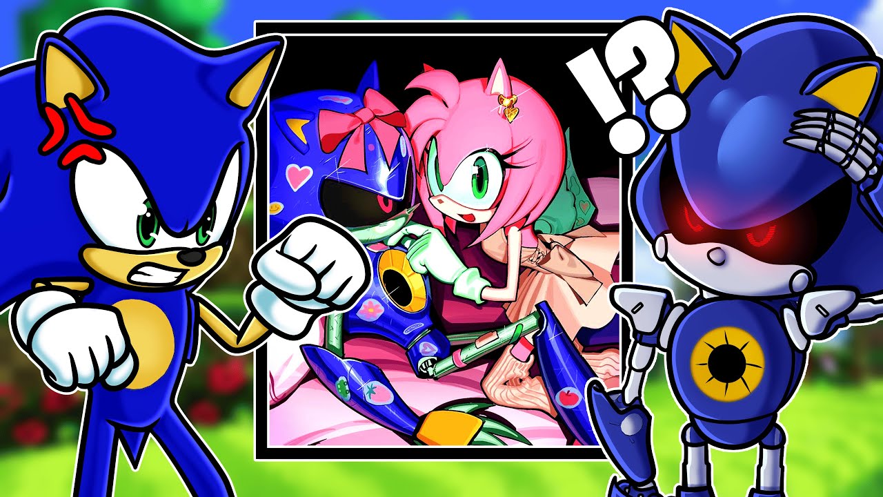Sonic e Metal Sonic REAGEM as IMAGENS DO SONIC 3