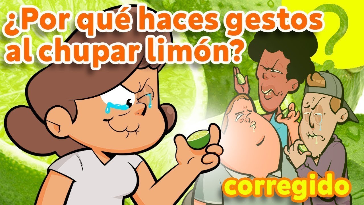 ¿Por qué el limón nos arruga la cara?