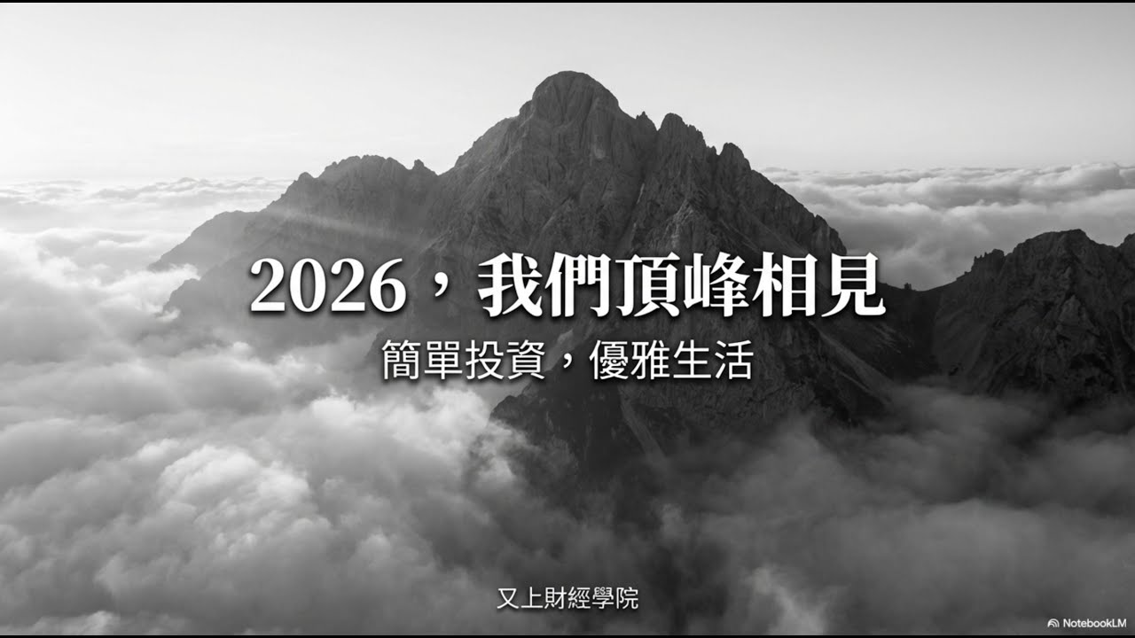[財經] 回顧 2025 投資教訓：四個關鍵盲點，2026 頂峰相見