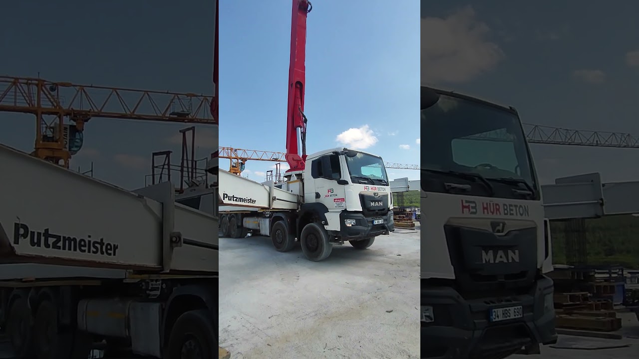 #beton #automobile #pompa #putzmeister @PutzmeisterGlobal @HurBeton