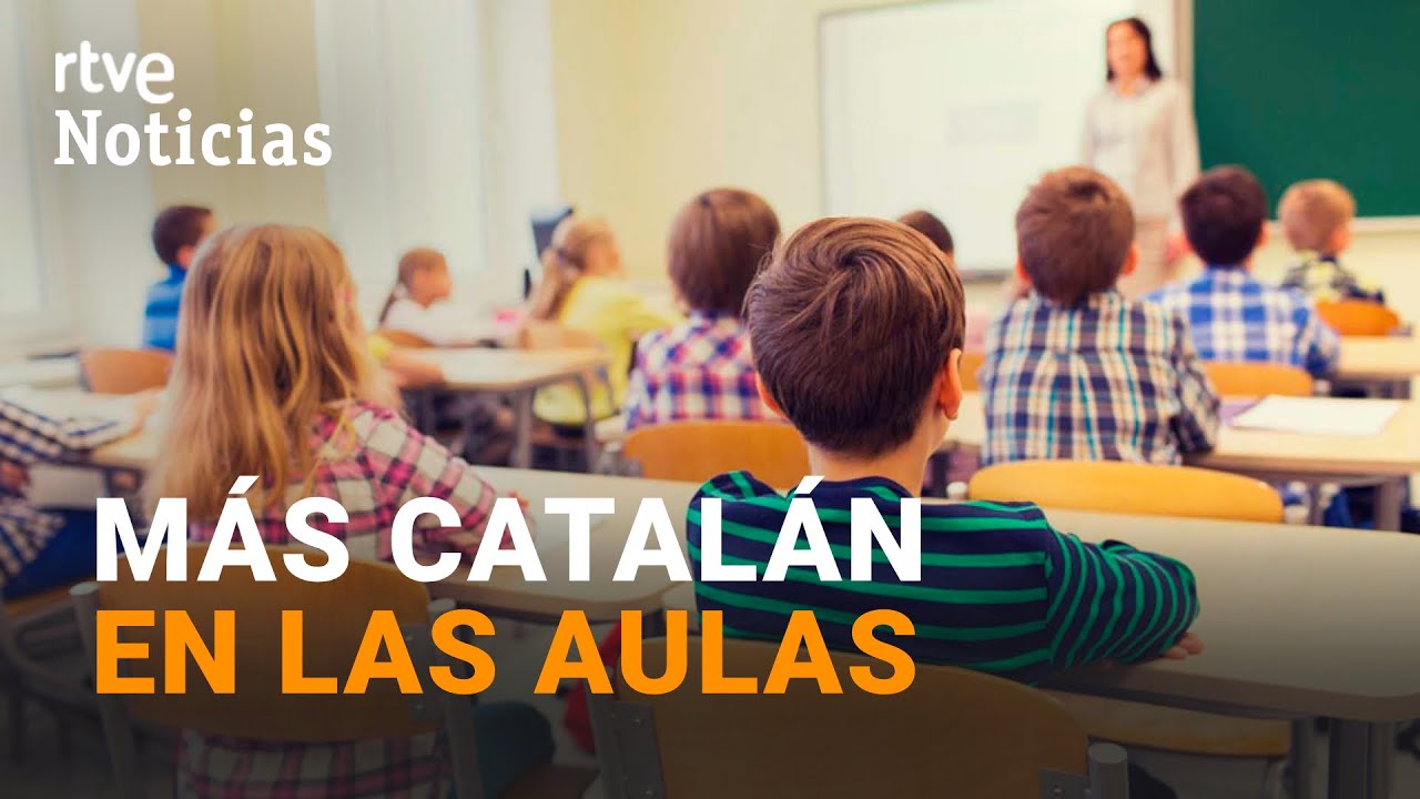 CATALUÑA: La GENERALITAT anuncia que NINGÚN AULA APLICARÁ el 25% de CASTELLANO | RTVE Noticias