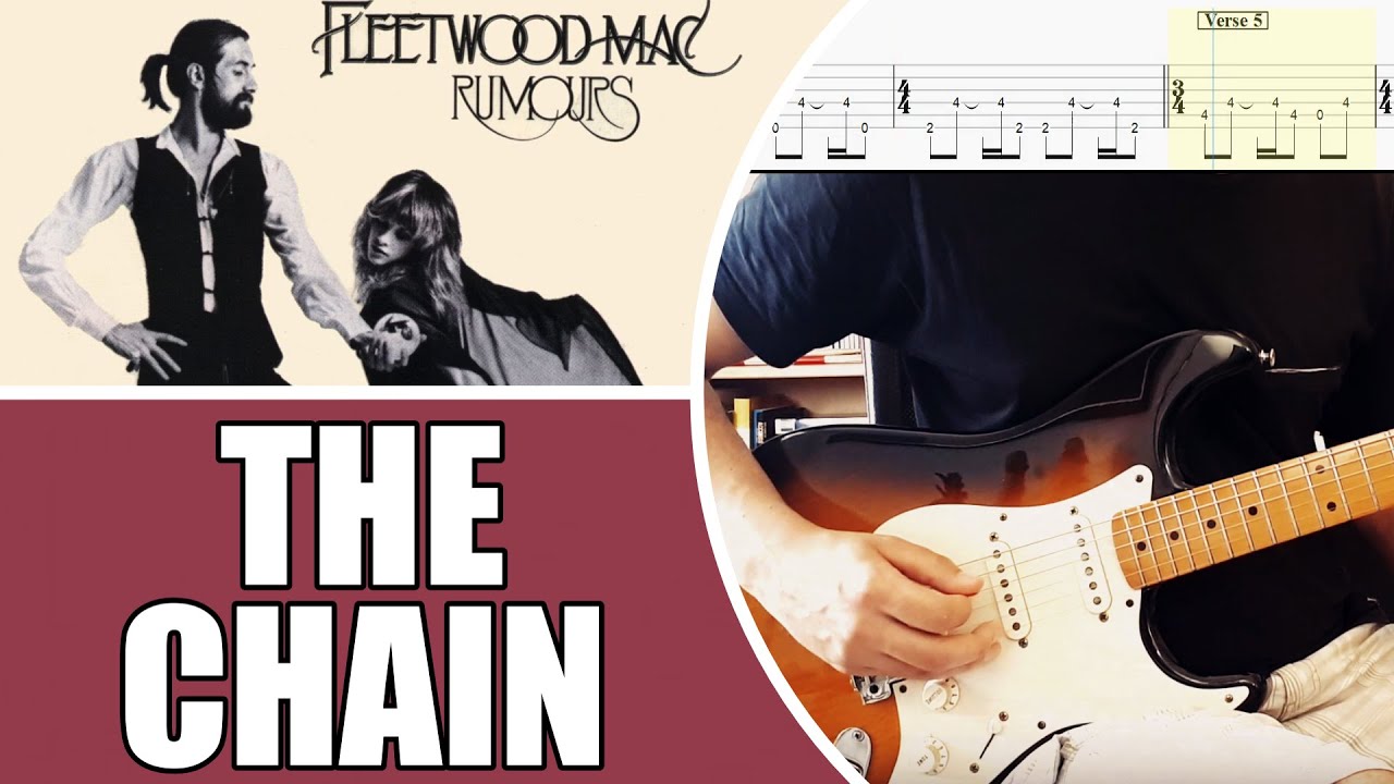 The Chain - Fleetwood Mac | Guitar solo cover with tabs #39