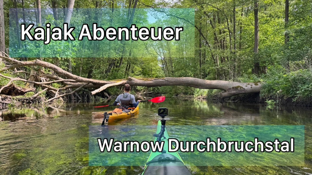 Auf der wilden Warnow bis zur Ostsee - 1. und 2. Tag