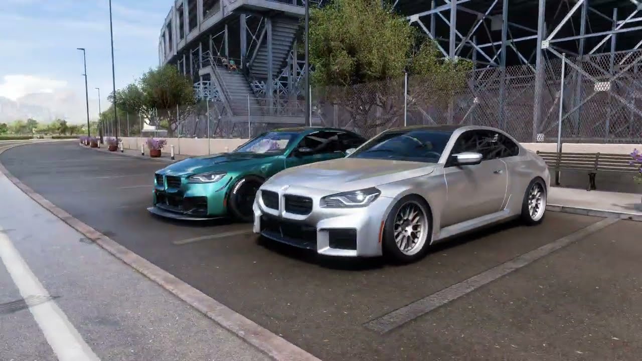 BMW M2 gameplay with friend - Forza Horizon 5