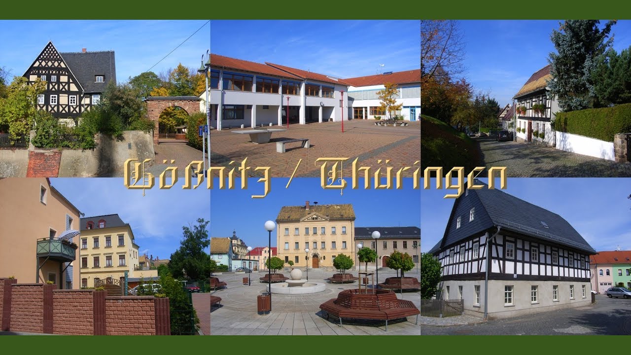 Gößnitz   Bilder einer kleinen Stadt (4K)