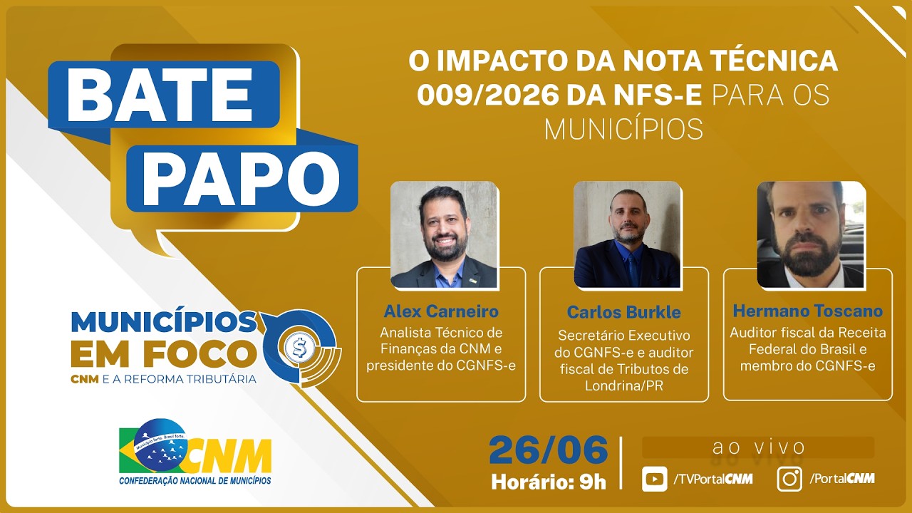 Bate-Papo | Mudan&ccedil;as na NFS-e Nacional