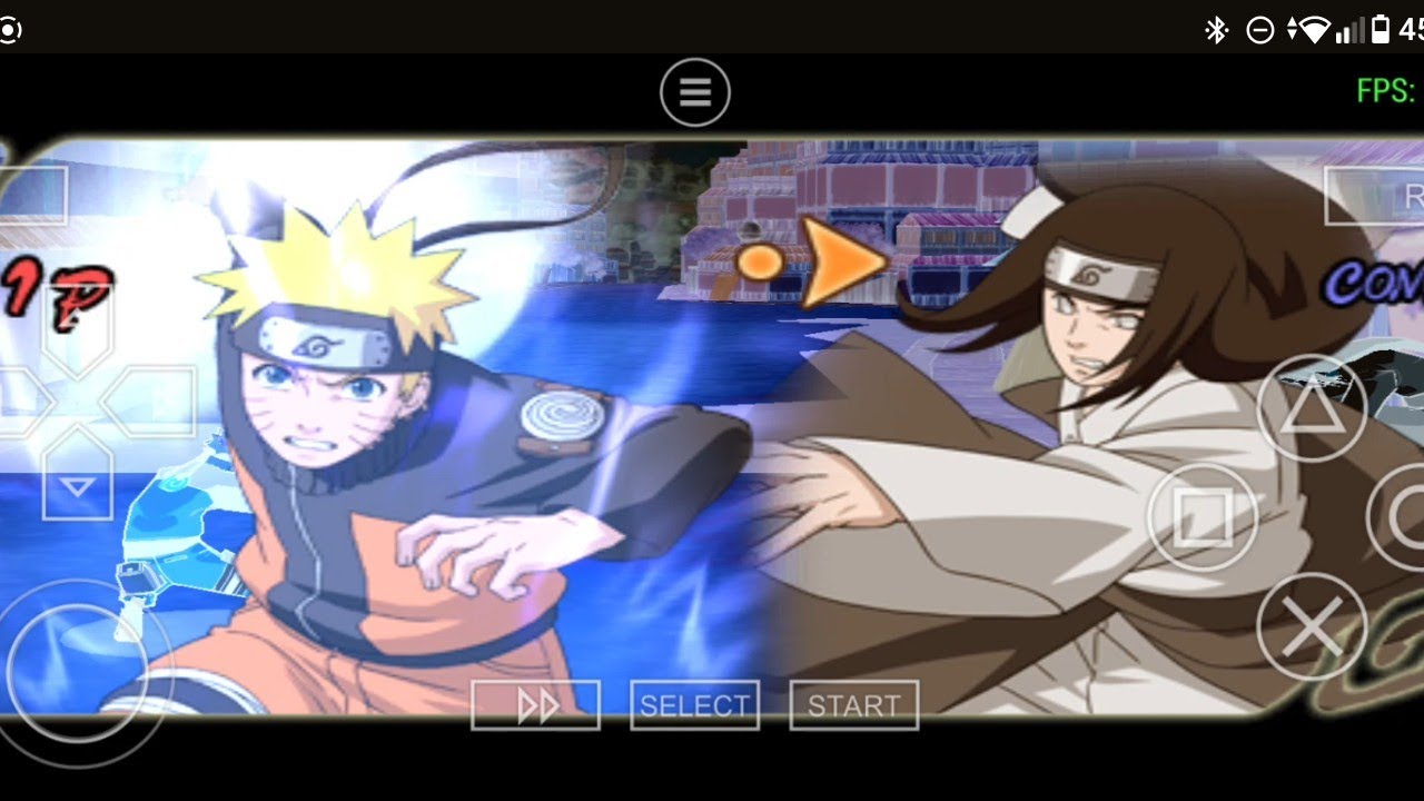 Naruto ultimate Ninja heroes 3 Naruto Vs Neji 