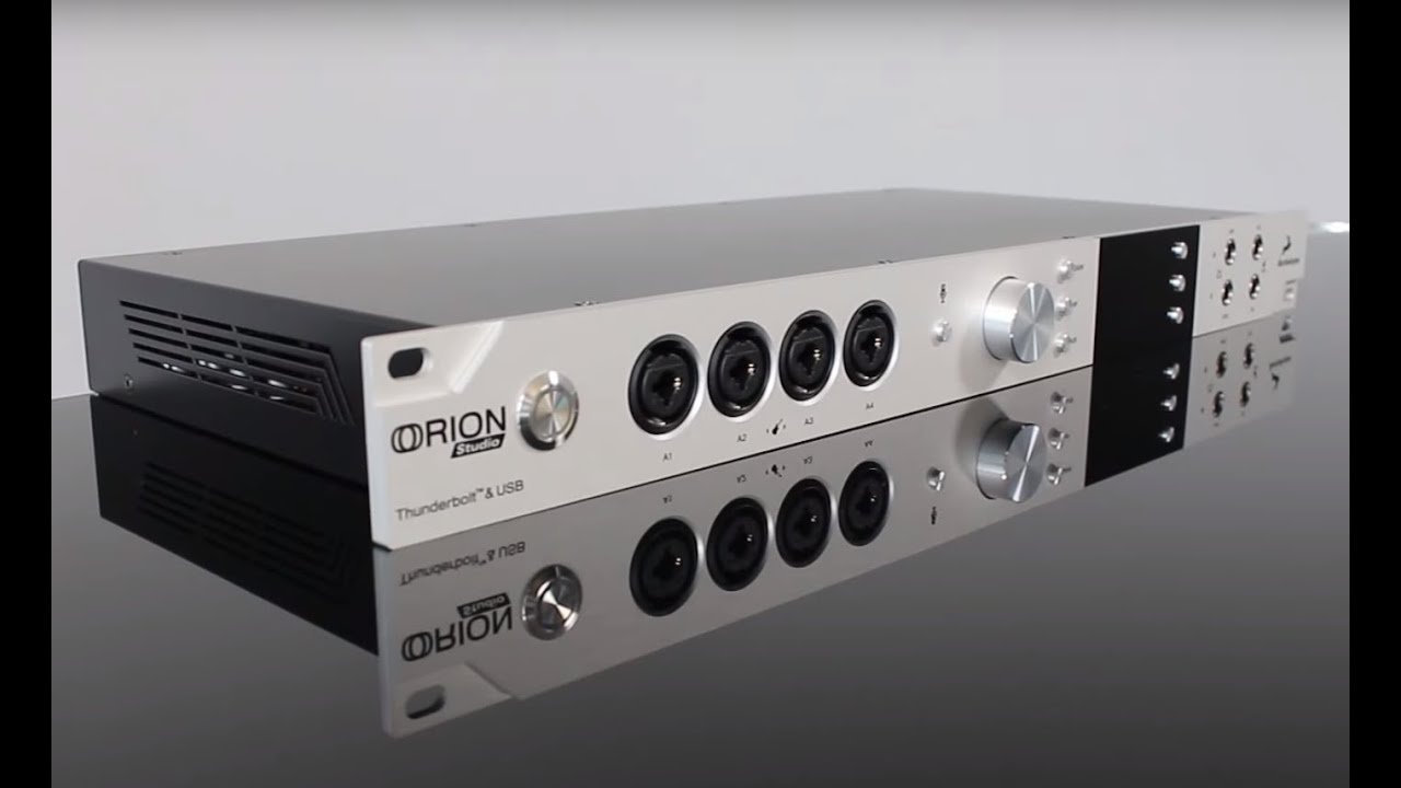 Antelope Audio presents the new Orion Studio Audio Interface