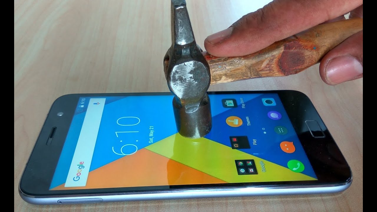 Lenovo Zuk Z1 Screen Scratch Proof glass Test