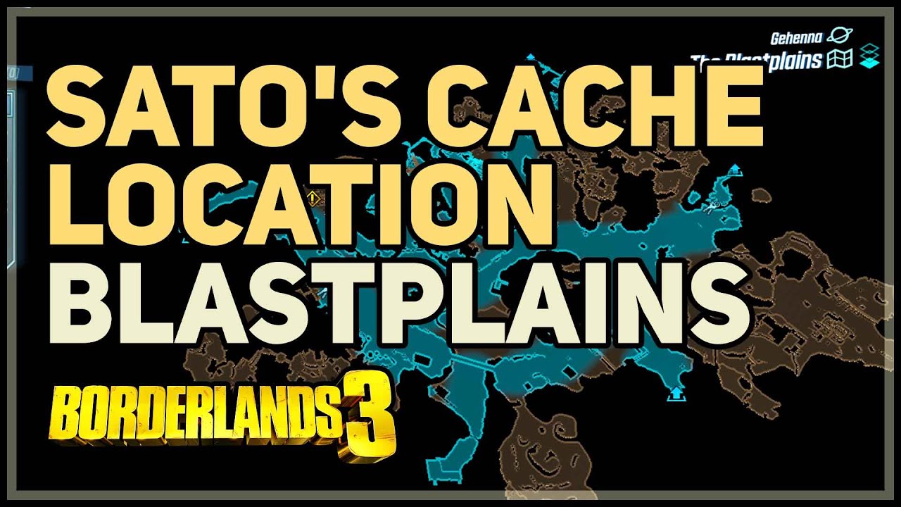 Sato's Cache The Blastplains Borderlands 3