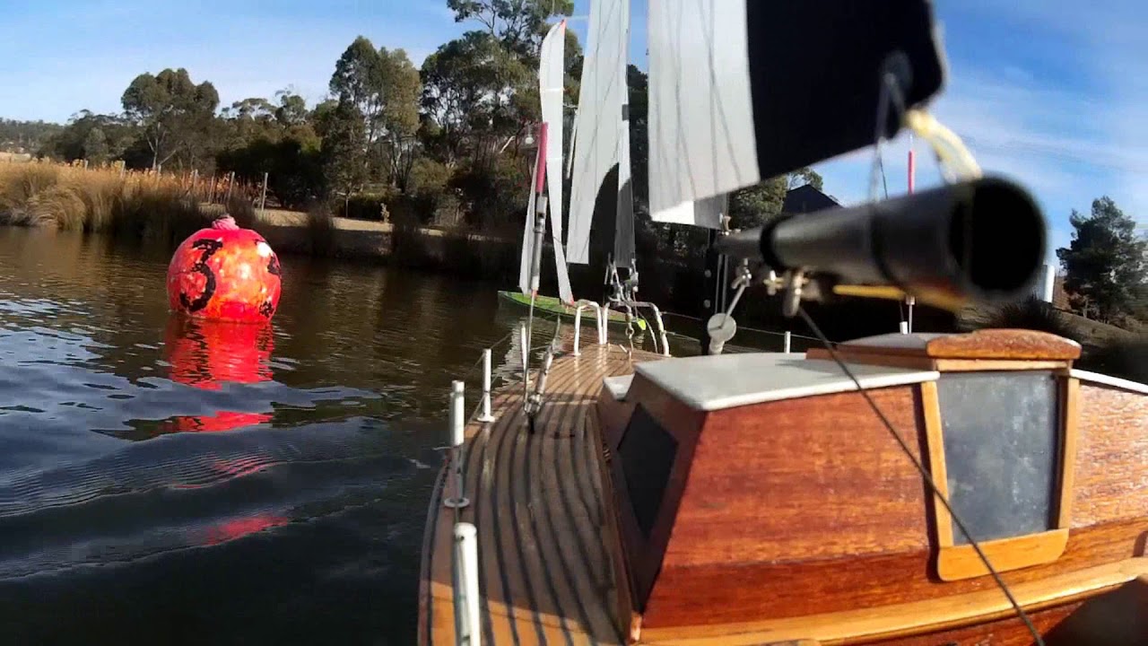 Badger II - first sail @ Puddleduck