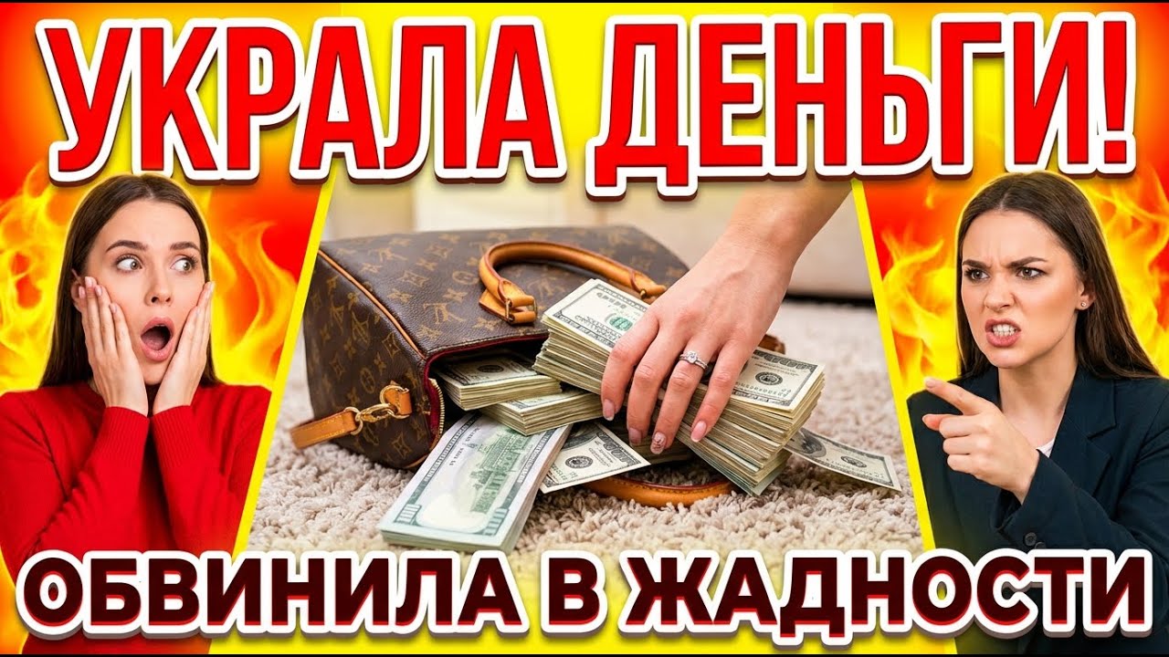 ЗОЛОВКА украла деньги из моей сумки — обвинила меня в ЖАДНОСТИ
