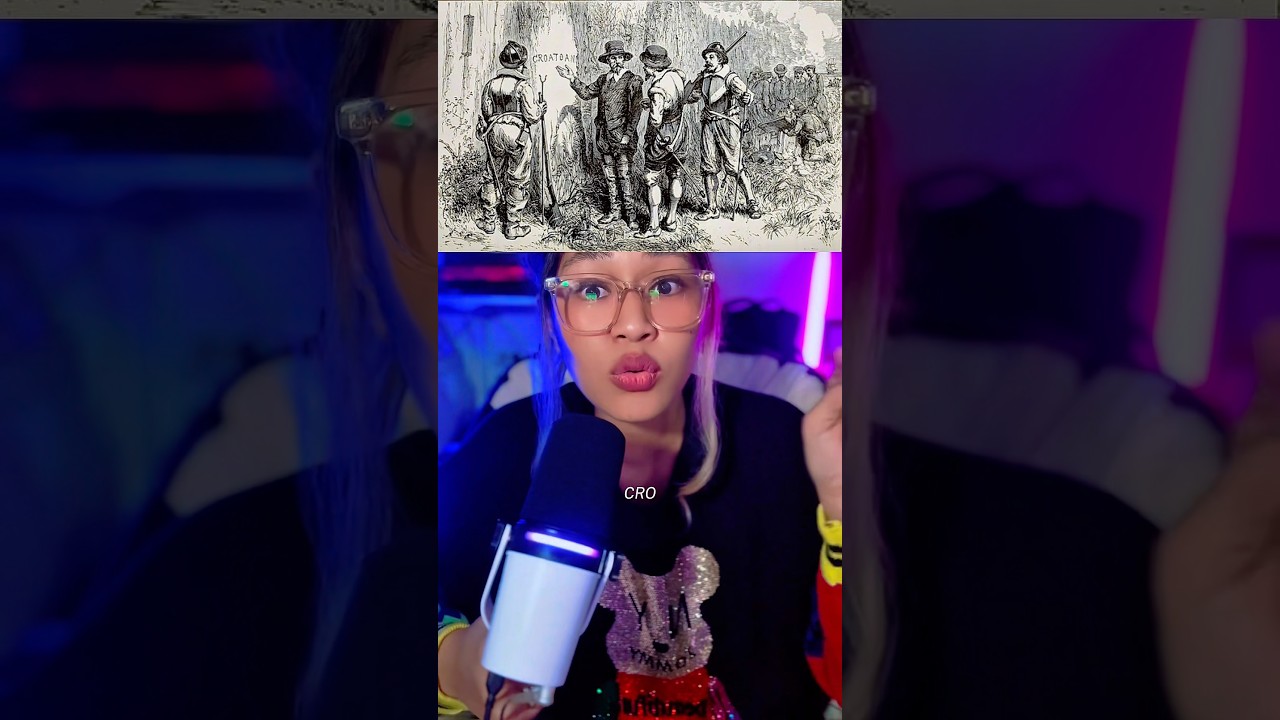 The Creepy Mystery of Roanoke Colony 🔍 #croatoan