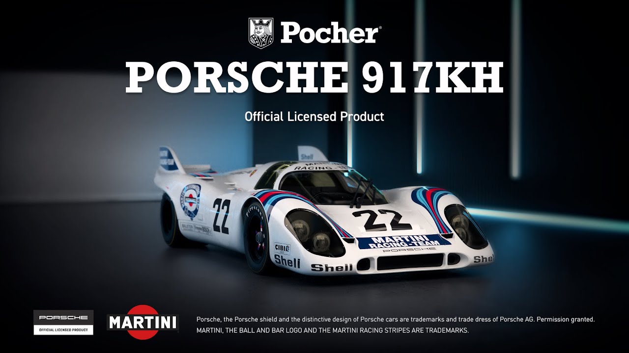 Announcing the Porsche 917KH &ndash; MARTINI Edition - 1:8 Scale Kit