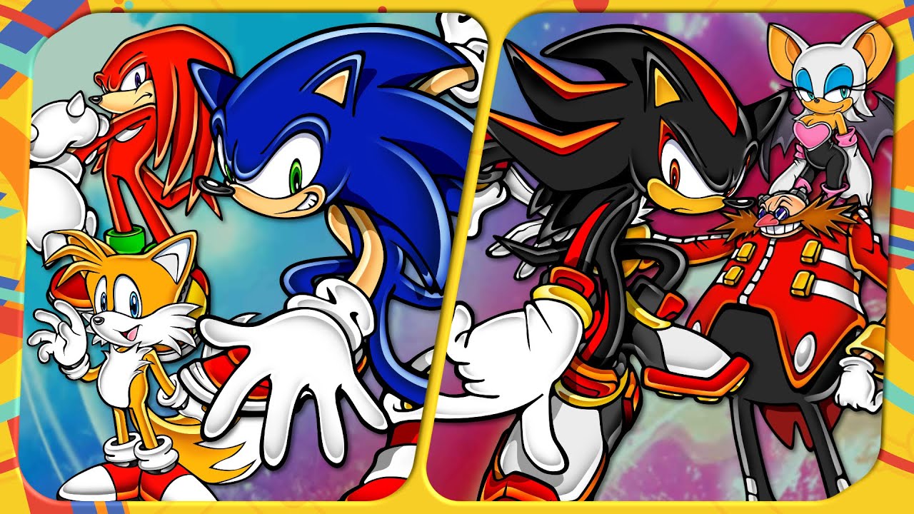 Sonic Adventure 2 Battle - Full Game Playthrough (All Stories, A Ranks, & Upgrades)