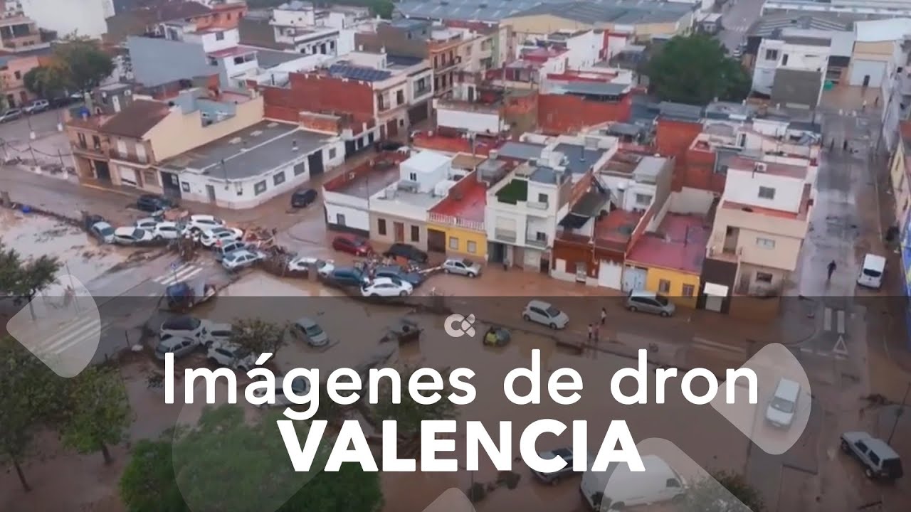 Imágenes de los efectos de la DANA en Valencia