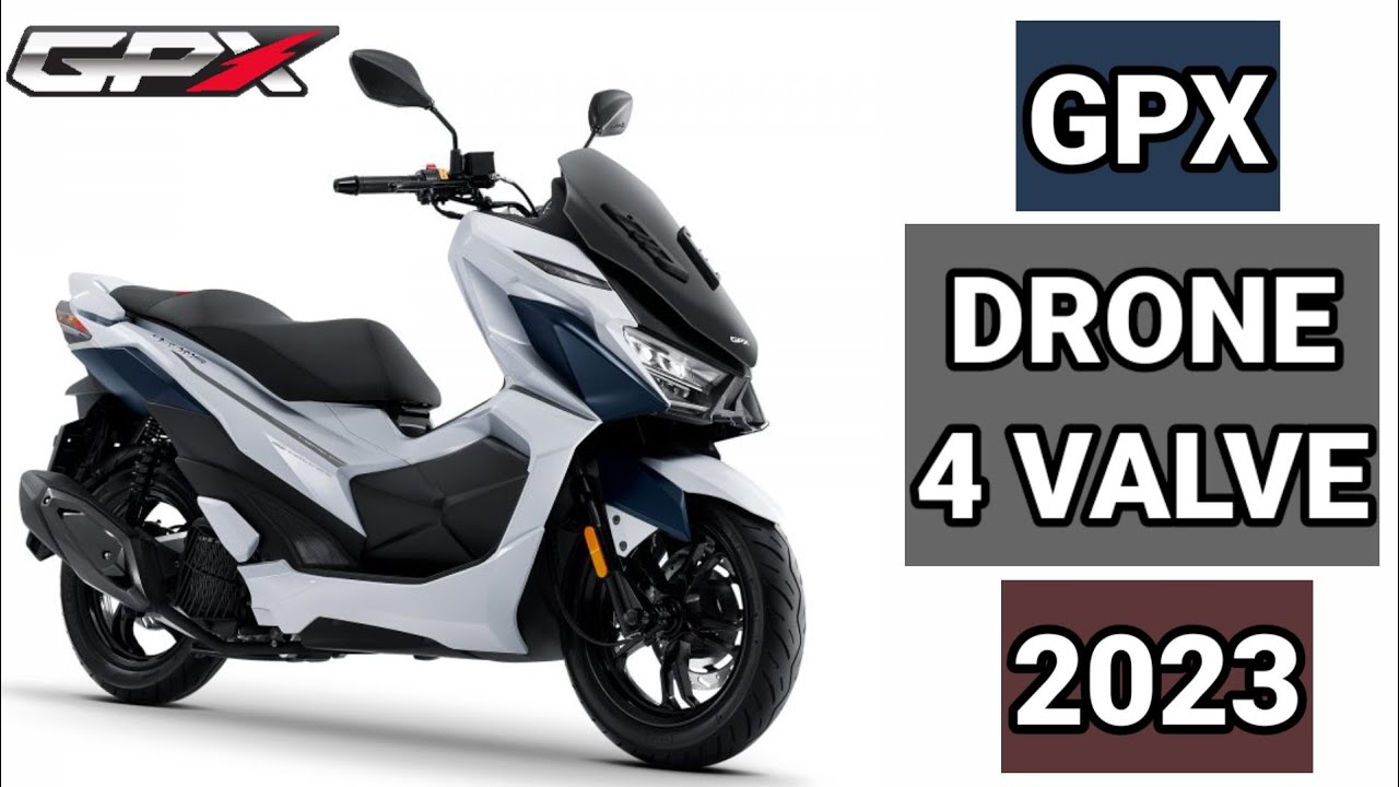 GPX DRONE 4 VALVE 2023 | TECHNICAL DESIGN AND COLORS