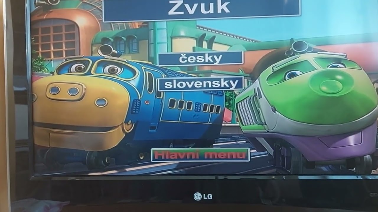 bontonfilm / upozornění / chuggington dvd menu a cz zvučka