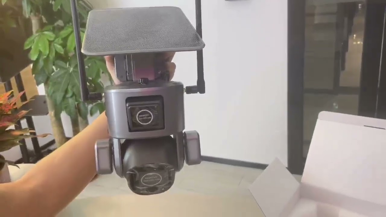 Review Unbox NiView Solar Powered 4G/WiFi PTZ Camera