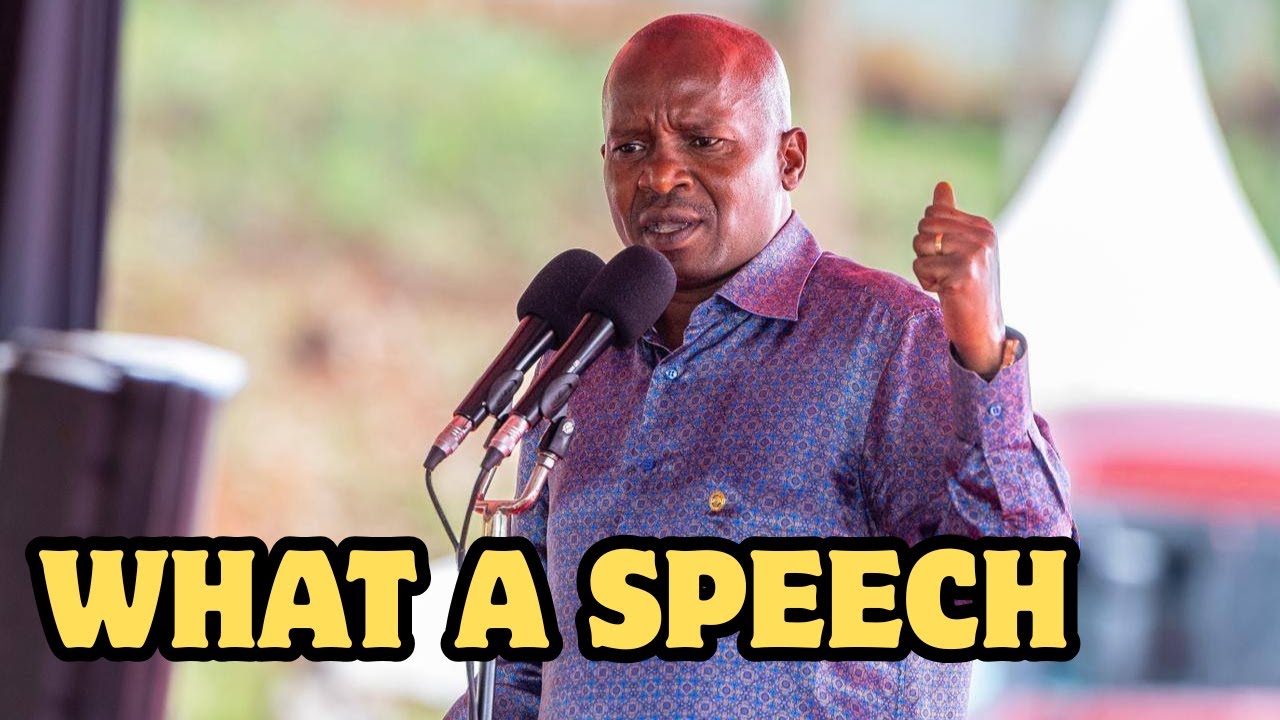 THIS MAN! Listen to DP Kindiki's powerful speech in Garissa County!!
