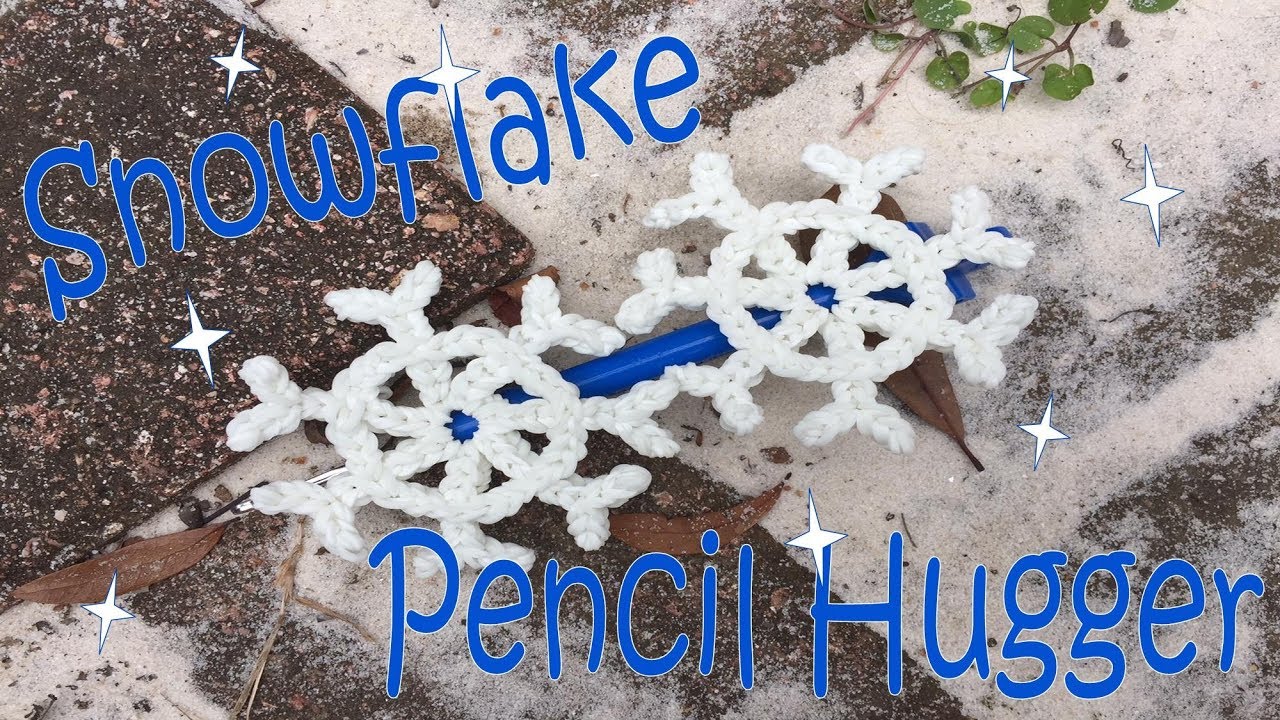 Snowflake Pencil Hugger