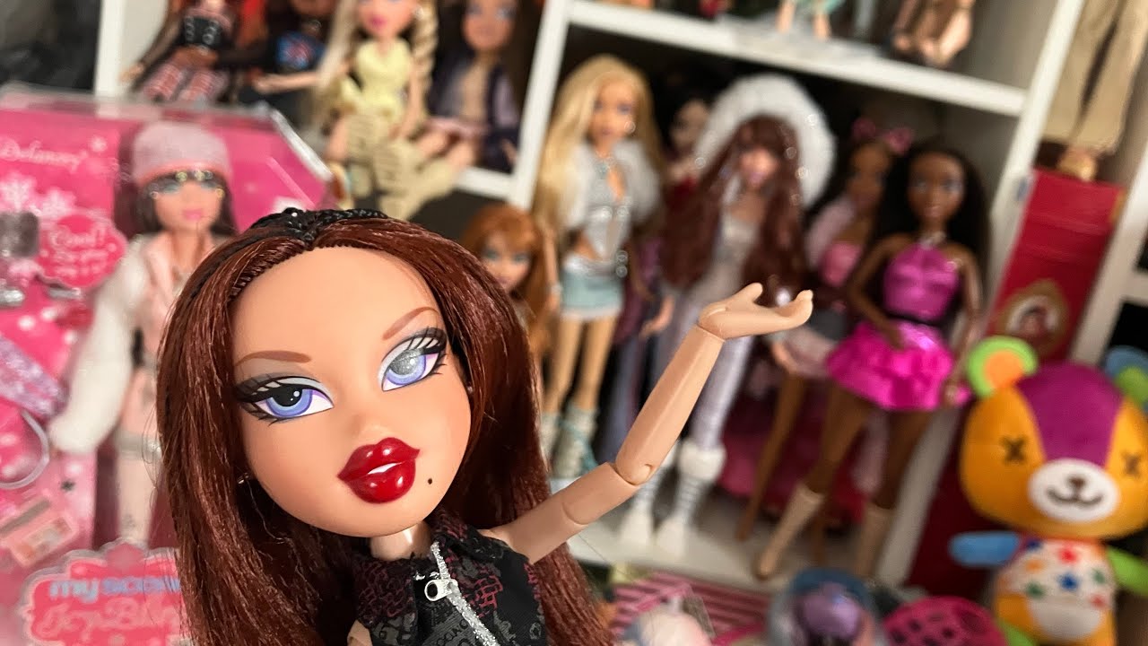 A TOUR OF MY MY SCENE DOLL COLLECTION! | Lizzie is bored vlog