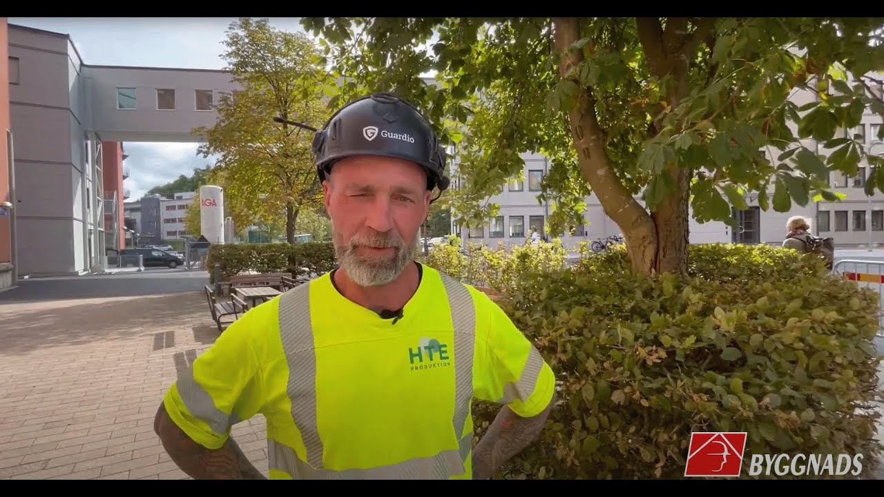 Peter Karlsson berättar om sin vibrationsskada