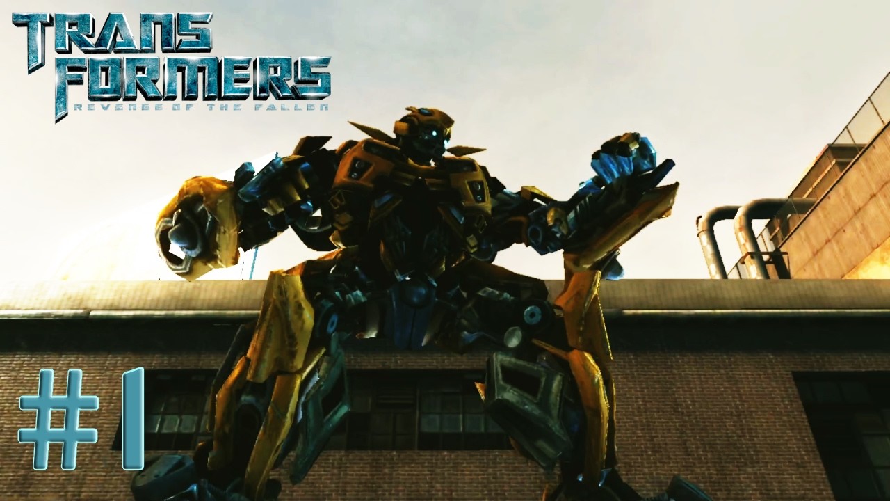 Transformers: Revenge of the Fallen Gameplay Part 1 - Intro, Tutorial, & Shanghai Spiral Highway