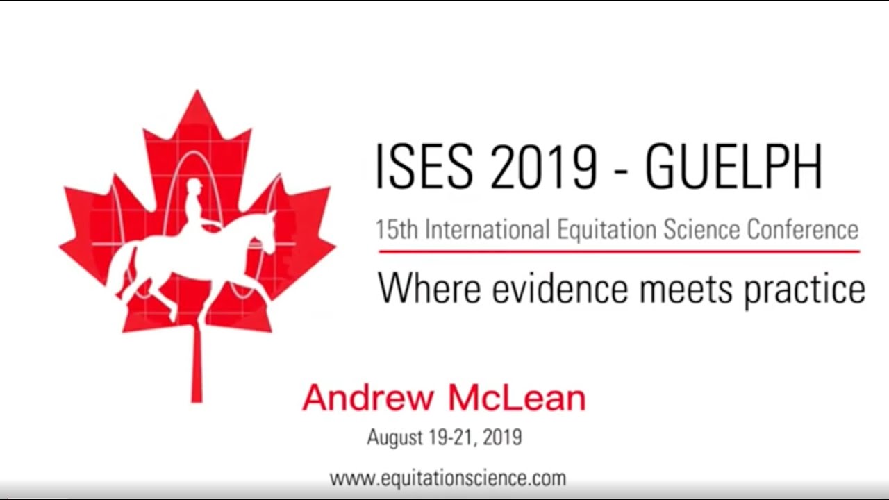 2019 Guelph - Andrew Mclean on Elephant and Horses Training and Welfare