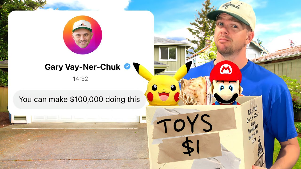 I Tried Gary Vee's Garage Sale Side Hustle